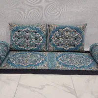 سرویس خان نشین نمد طبی طرح گل|پشتی|کرج, باغستان|دیوار