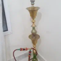 قلیان عربی برنج دارای ۲یخدان