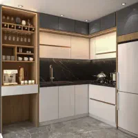 کابینت ، کمد ، درب چوبی