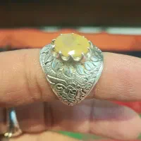 انگشتر یاغوت زرد|جواهرات|اصفهان, چرخاب|دیوار