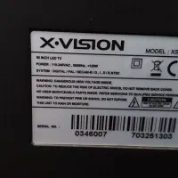 تلویزیون ۵۰ اینچ ایکس ویژن|تلویزیون و پروژکتور|رشت, جانبازان|دیوار