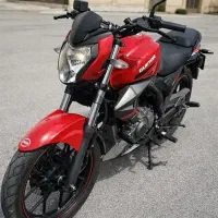 QJ NX 150 قرمز مشکی