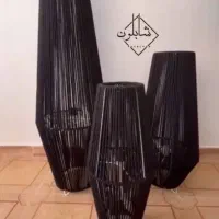 اپاژور ، مکرومه ،کنارسالنی|چراغ خواب و آباژور|کرج, باغستان|دیوار