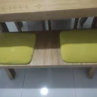 ناهار خوری چوب 6 نفره 7 تومن|میز و صندلی غذاخوری|شیروان (خراسان), |دیوار