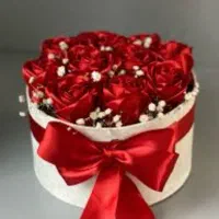 دسته گل وباکس جذاب و  دست ساز