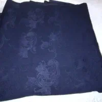 یک قواره چادر مشکی  به همراه یک عبا سوزن دوزی