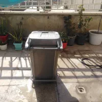 سطل اشغال بزرگ|لوازم نظافت|مشکیندشت, |دیوار