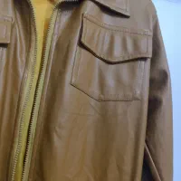 کت چرمی رنگ شتری|لباس|مشکین‌دشت, |دیوار