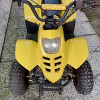موتور چهار چرخ 125cc معاوضه با دوچرخه انجام میدم