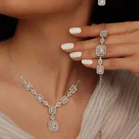 سرویس نقره اصل جواهری