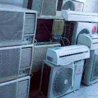 کولر پنجره‌ای و دوتیکه سوخته