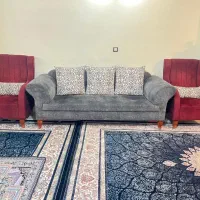 مبلمان ومیز ناهارخوری ومیز وسط