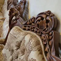 مبل چوبی سلطنتی|مبلمان خانگی و میز عسلی|سهند, |دیوار