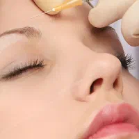 مدل برای تزریق بوتاکس و فیلر صورت