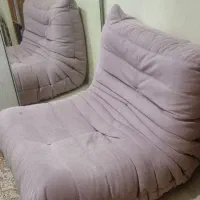 مبل توگو تکی کم جا چوب