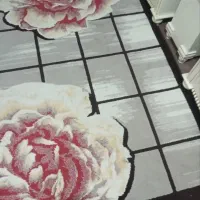 قالیچه|فرش|قم, نخودی|دیوار