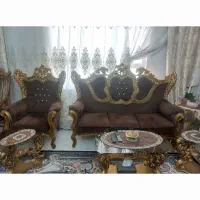 فروش فوری مبل ۷نفره همراه با میز عسلی ۴ میلیون