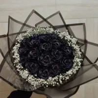 گل های روبانی پول آرایی و باکس کادو