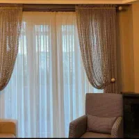 پرده دکوری سلطنتی با تور مناسب نشیمن|پرده، رانر، رومیزی|مشهد, آزادشهر|دیوار