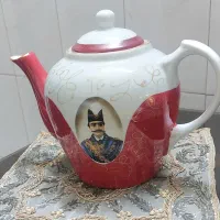 قوری بزرگ طرح شاه عباسی ۲۰ سانتی|قوری، کتری، قهوه‌ساز دستی|اصفهان, سروستان|دیوار