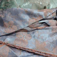 پارچه ساتن ابریشم نگین جیکو