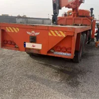 کفی جرثقیل ده چرخ  زیر مایلر