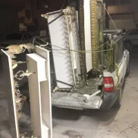 فروشنده وخریدار میز ویترین بوفه ساعت برنجی برنزی