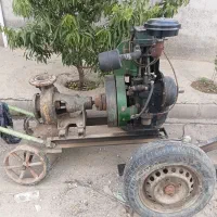 موتور مارگو تک پیستون همراه با پمپ و شاسی هوا خنک