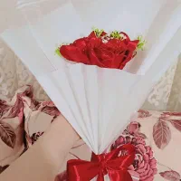 گل ربانی شاین دار مناسب روز مادر|گل مصنوعی|خوی, |دیوار