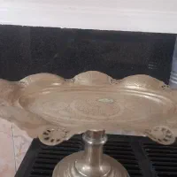 سینی برنجی دست ساز