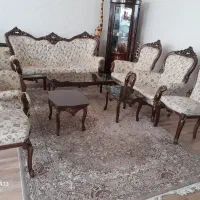 مبل سلطنتی ۹ نفره با ۳ تا میز