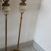 دوعدد چراغ کنار سالنی