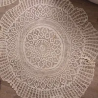 رومیزی قلاب بافی|پرده، رانر، رومیزی|گرگان, |دیوار