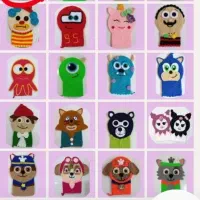 لیف های عروسکی خوشگل وجذاب|لوازم حمام|رشت, دیلمان|دیوار