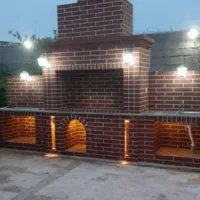 باربیکیو و آتش دان