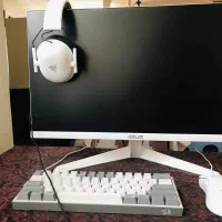 سیستم گیمینگ سفید کاملا نو|رایانه رومیزی|تهران, شهرک شهرداری|دیوار