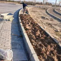 اجرای محوطه وجدو لکاری و کفپوش