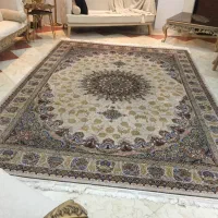 فرش ۹ متری ابریشم گونه ماشینی طرح قیطران|فرش|تهران, سازمان آب|دیوار