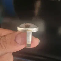 انگشتر شجر مسور قدیمی نقره