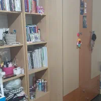 ست خواب تخت و کمد و کتابخانه