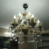 لوستر ۱۲شعله|لوستر و چراغ آویز|اراک, |دیوار