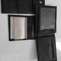 ست کیف پول چرم مشکی اصل + جاکلیدی و جاکارتی|کیف، کفش، کمربند|تهران, صاحب الزمان|دیوار
