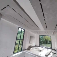 اجرای کناف تی وی وال لاین نوری باکس و نور مخفی