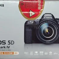 ست کامل حرفه‌ای Canon 5D Mark IV در حد آکبند