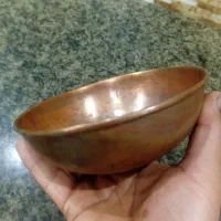 کاسه مسی انتیگ گرد کار بلد|کلکسیون اشیاء عتیقه|اندیشه, اندیشه فاز ۴|دیوار