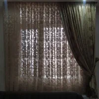 دو عدد پرده گیپور طرحدار|پرده، رانر، رومیزی|آستارا, |دیوار