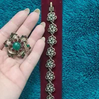 دستبند عثمانی و گل سینه