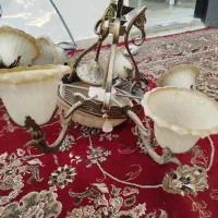 لوستر ۶ شاخه در حد نو|لوستر و چراغ آویز|مشهد, آزادشهر|دیوار