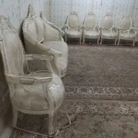 مبل ۹ نفره سلطنتی به همراه کاور مبل