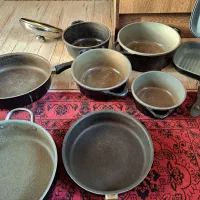 قابلمه و ماهیتابه کارکرده